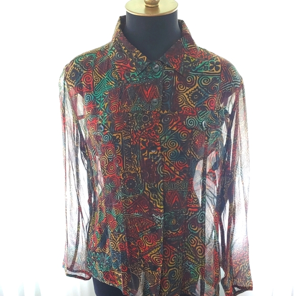 Chico's Tops - Chicos silk blouse. Size 2